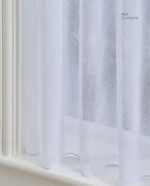 Marquis Fire Retardant White Voile Curtain M2M