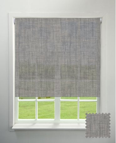 Pantella Grey Semi-Sheer Roller Blind M2M