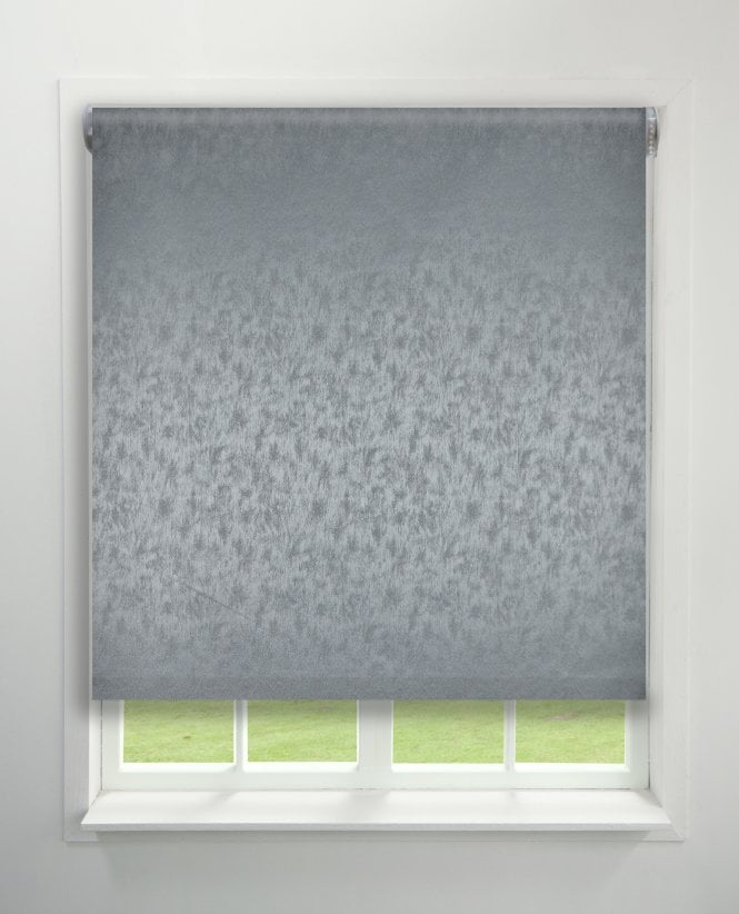 Finesse Porto Grey Blackout Roller Blind M2M