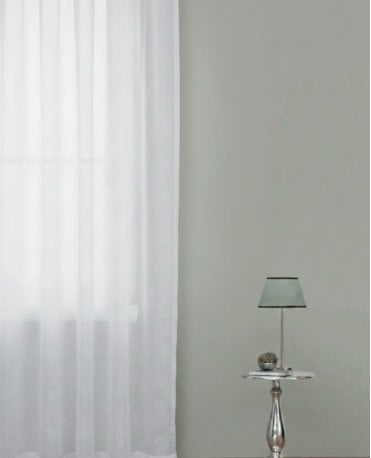 Fiskardo Fire Retardant Voile Curtain M2M
