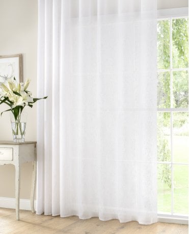 Pavilion Flanders White Universal Top Voile Panel