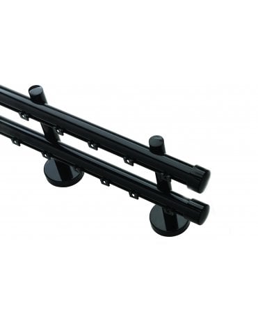 Double CRS® Curtain Rod System Complete Set