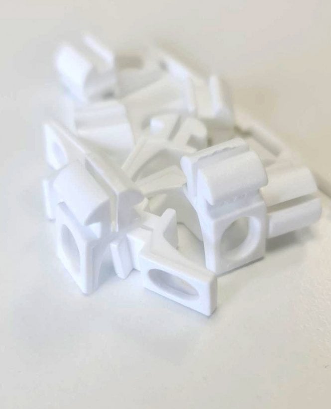 Forest KS & DS Standard White Gliders - Pack of 10