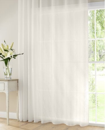 Frisco Coastal Stripe Voile Curtain M2M
