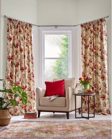 Gosford Lined Pencil Pleat Curtains