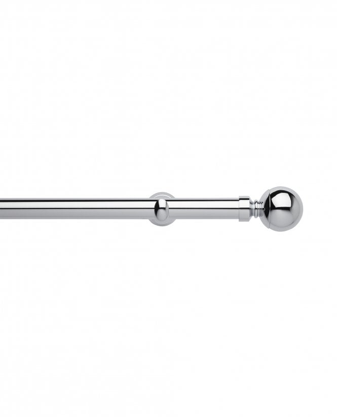 Hallis Hudson Neo 28mm Metal Ball Eyelet Pole Set