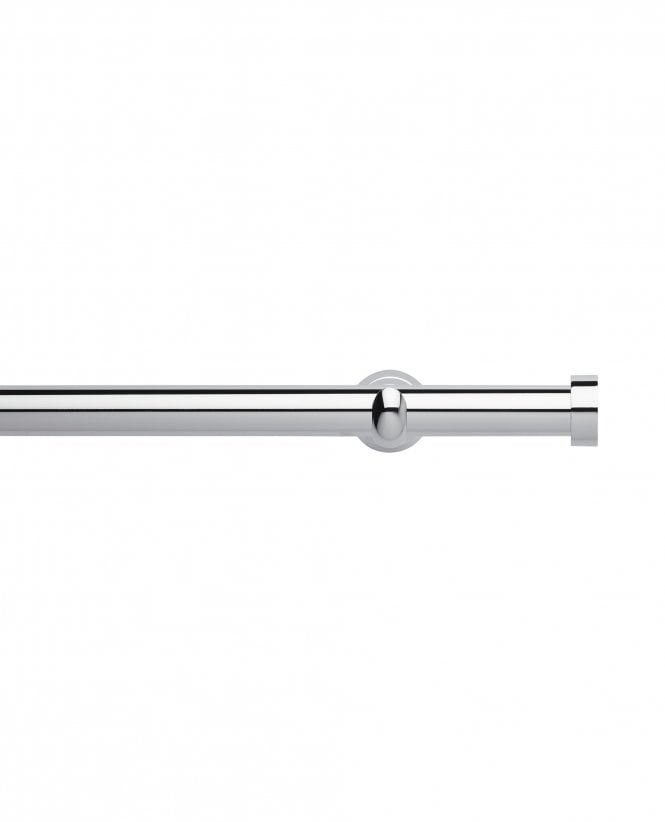 Hallis Hudson Neo 28mm Metal End Cap Eyelet Pole Set