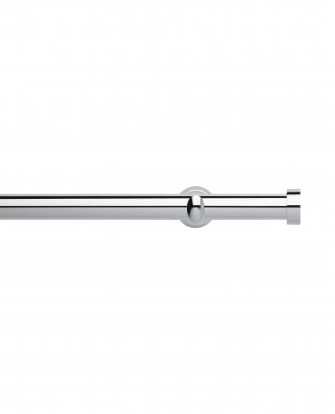 Neo 28mm Metal End Cap Eyelet Pole Set