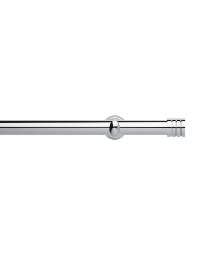 Hallis Hudson Neo 28mm Metal Stud End Eyelet Pole Set