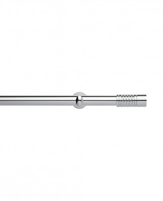 Hallis Hudson Neo 28mm Metal Wired Barrel Eyelet Pole Set
