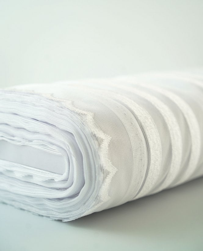 Hampton White Net Complete Roll
