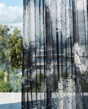 Enigmatic FR Sheer Abstract Voile Curtain M2M