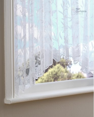 Hawaii Butterfly White Net Jardiniere