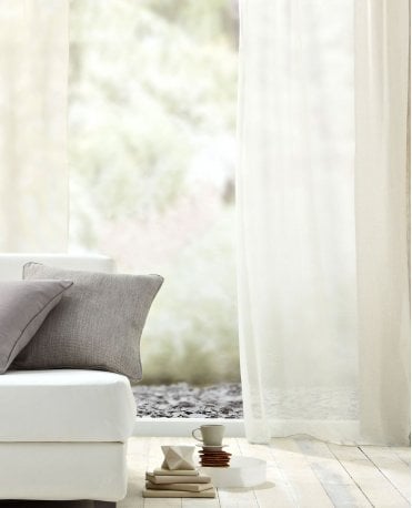 Pearl Silky Sheer Voile Curtain M2M