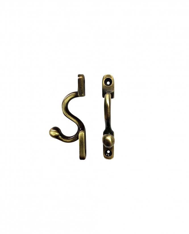 Jones Security Tieback Hook - Pair