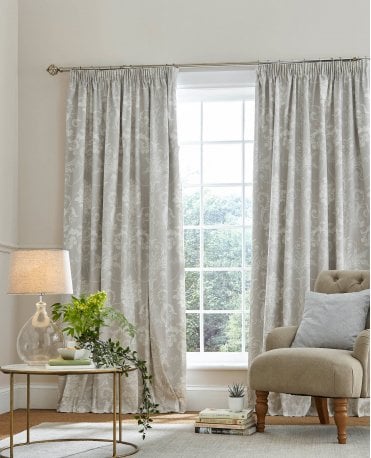 Josette Blackout Lined Pencil Pleat Curtains
