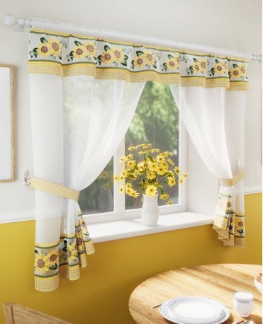 Keswick Embroidered Window Set