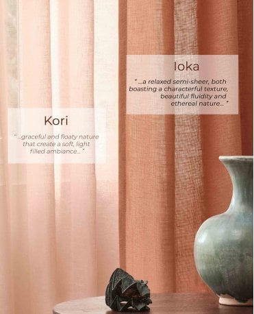 Kori Fire Retardant Voile Curtain M2M