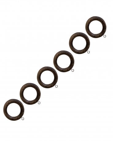 Laura Ashley Haywood Pole Rings - Pack of 6