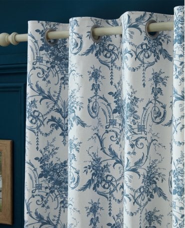 Tuileries Lined Eyelet Curtains