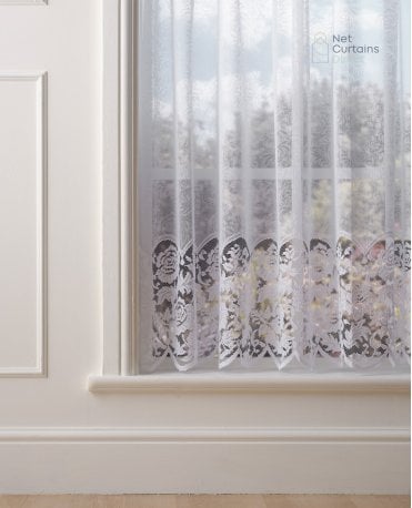 Lauren White Net Curtain M2M