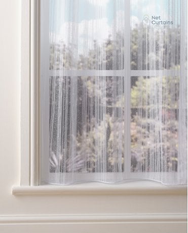 Leon White Net Curtain M2M