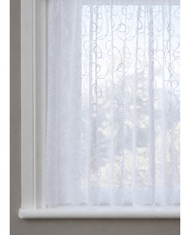 Lewis White Net Curtain M2M