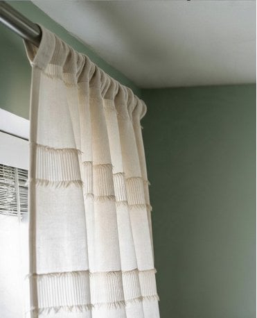 Loom Fringed Sheer Curtain M2M