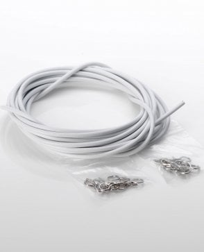 Loose Net Wire 5mtr Value Pack with Hooks & Eyes