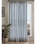 Mirabello Stripe Cotton Blend Voile Curtain M2M