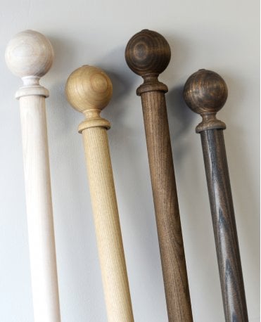 Mitchell Wooden 28mm Eyelet Pole