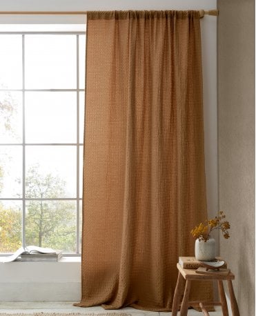 Muscat Waffle Slot Top Voile Panel