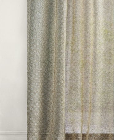 Oyster 100% Linen Sheer Panel M2M