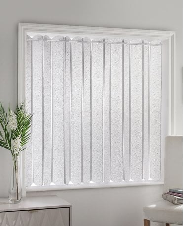 Parma White Lace Blind