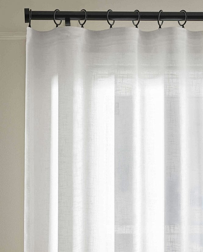 Pavilion Boucle White Universal Top Voile Panel