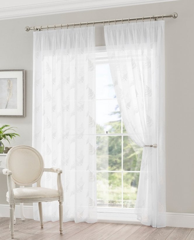 Pavilion Fauna White Universal Top Voile Panel