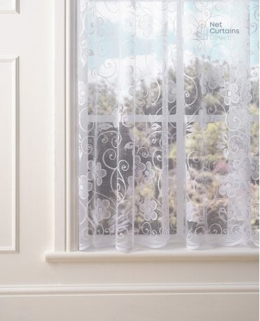 Penny White Net Curtain M2M