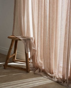 Porto IFR Open Weave Voile Curtain M2M