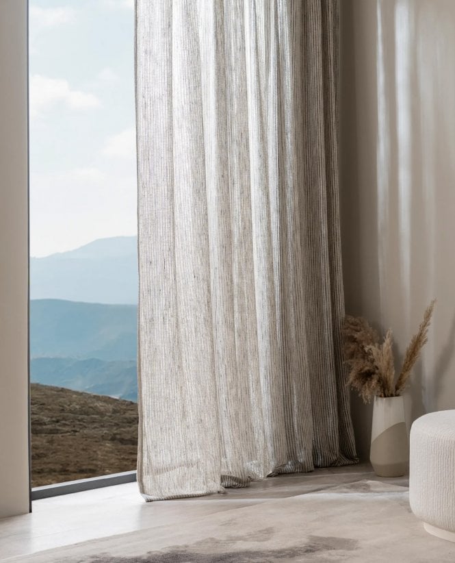 Prestigious Pritchard Cotton Blend Sheer Voile Curtain M2M
