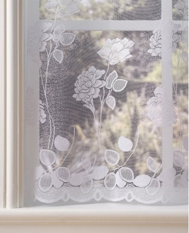  Belle White Net Curtain M2M