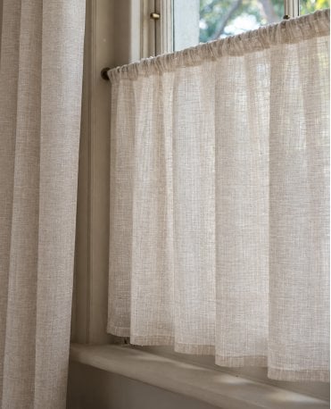 Emery Linen Blend Slot Top Cafe M2M