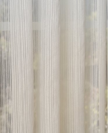 Purity Stitched Thread Voile Curtain M2M