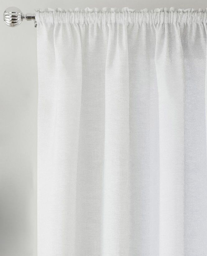 Rhodes Linen Look Slot Top Voile Panel