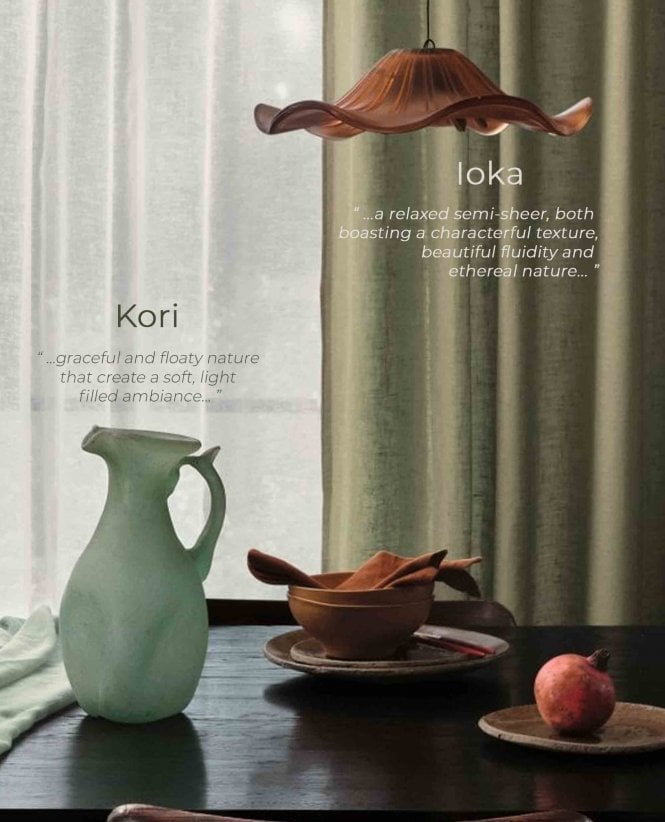 Romo Ioka Fire Retardant Voile Curtain M2M