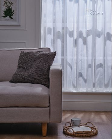 Roxanne White Voile Curtain M2M