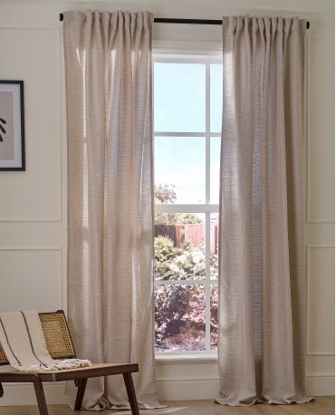 Rufus Multi Top Recycled Curtains
