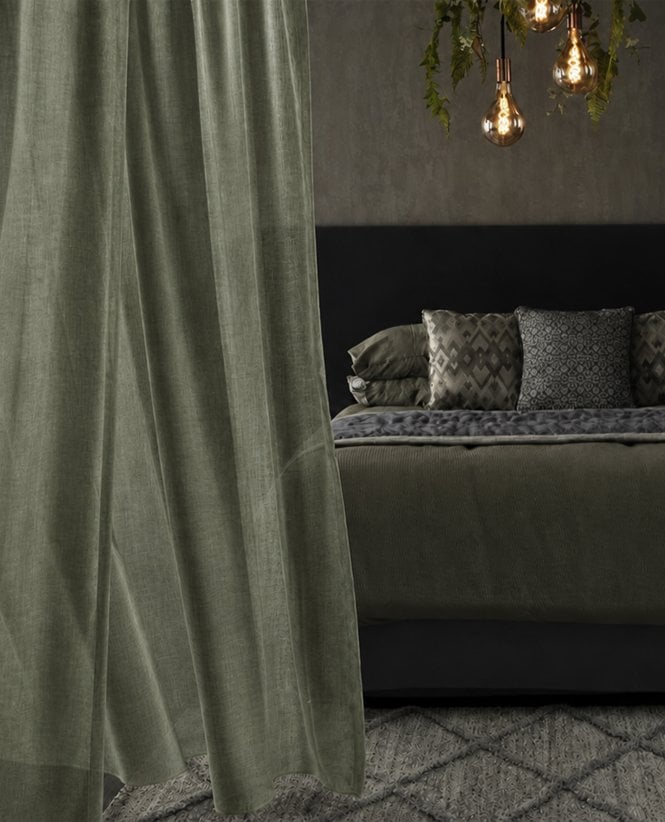 Skopos Cove Fire Retardant Sheer Curtain M2M