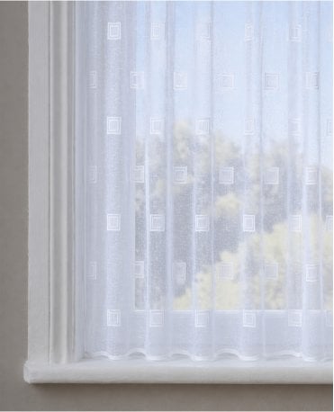 Soho White Express Net Curtain