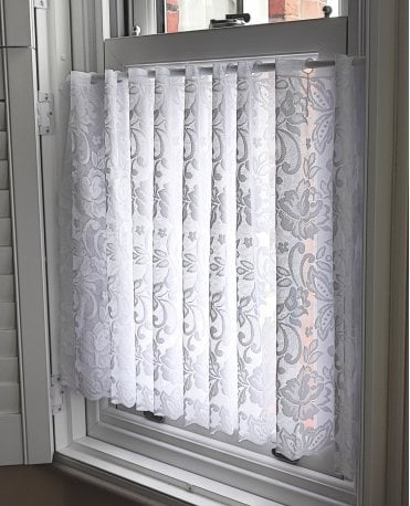 Sophie White Express Cafe Net Curtain