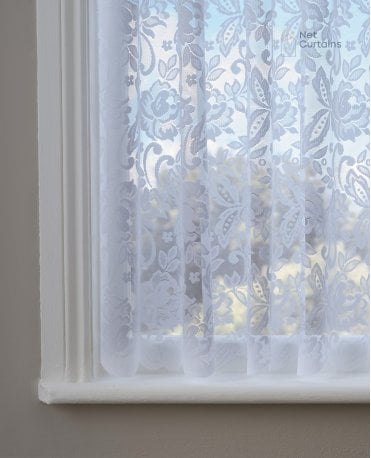 Sophie White Express Net Curtain